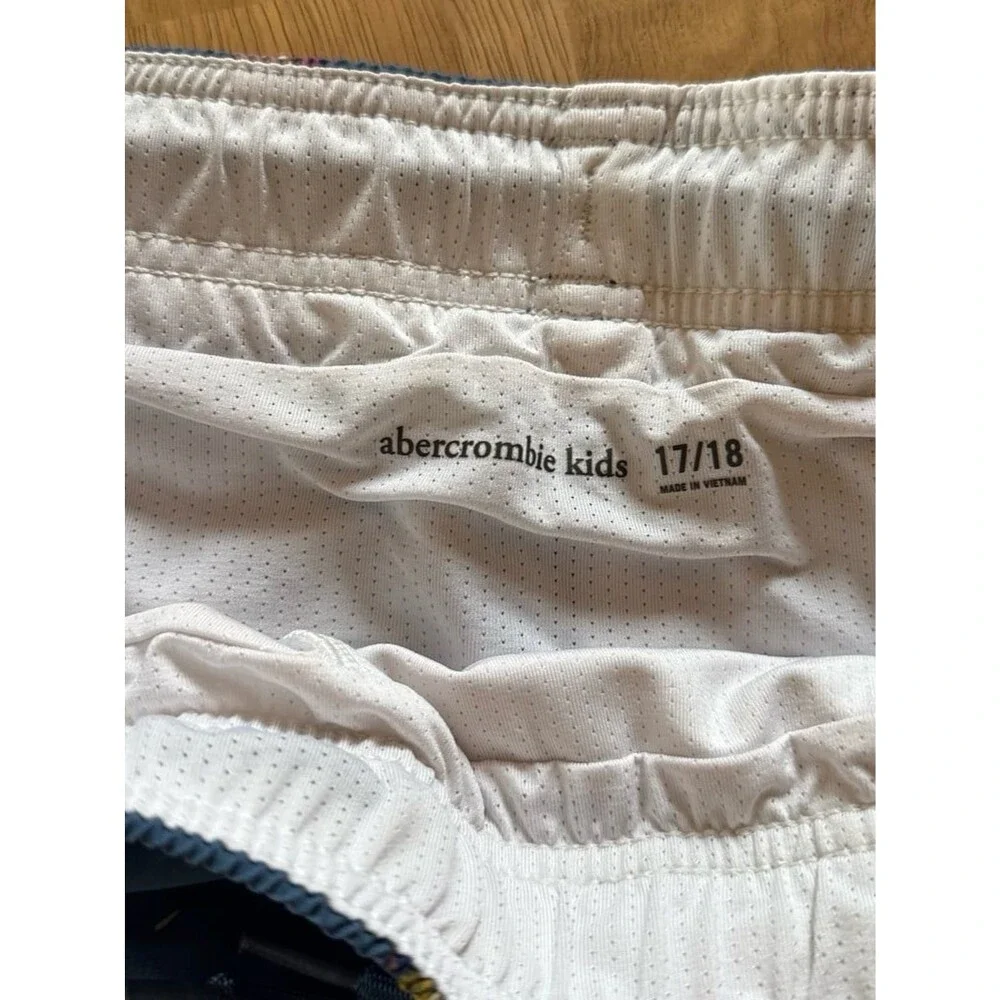 Abercrombie & Fitch boys Blue Ice Cream Cone Swim Trunks